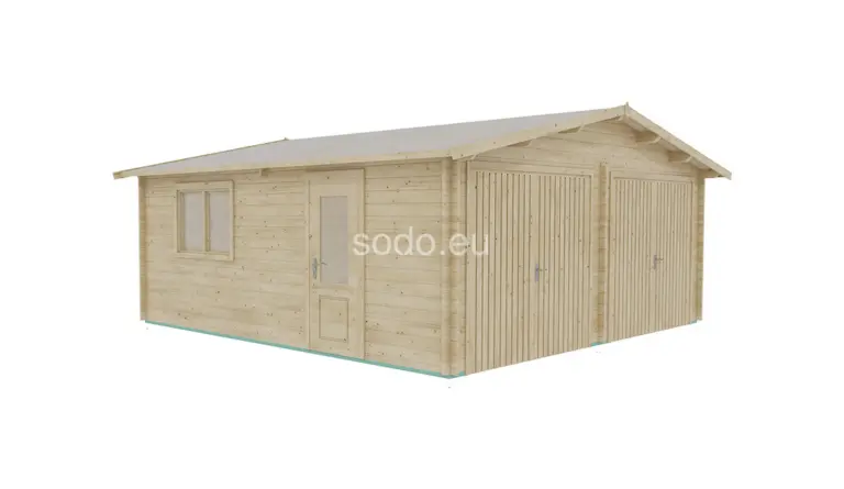 Wooden Garage 6×6