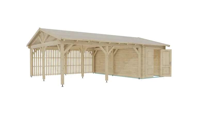Canopy + storage 5.7x7.9