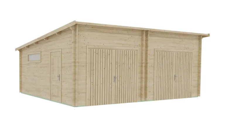 Wooden Garage 7×5.5