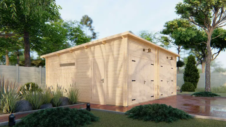Wooden Garage 7×5.5