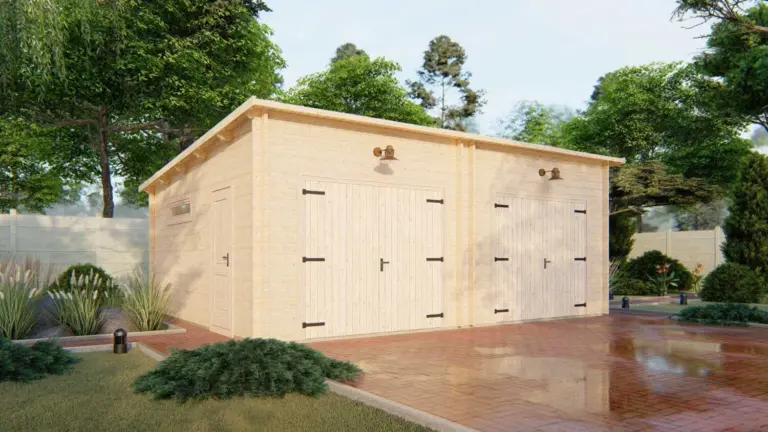 Wooden Garage 7×5.5