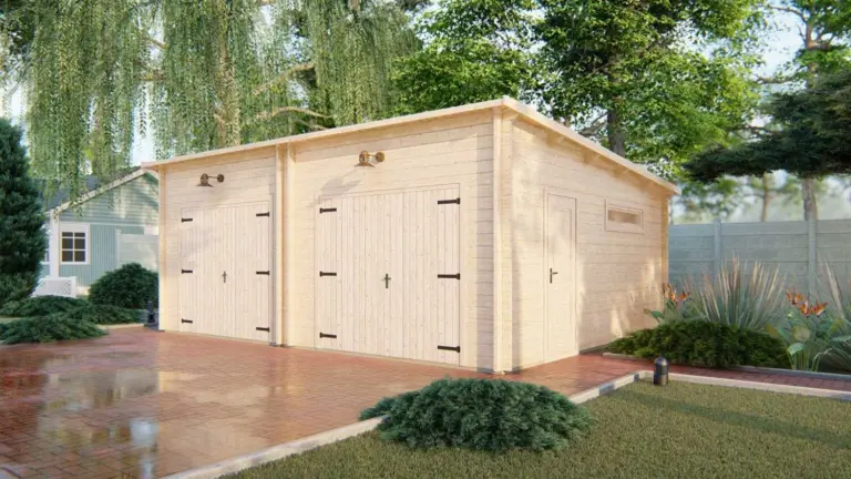 Wooden Garage 7×5.5
